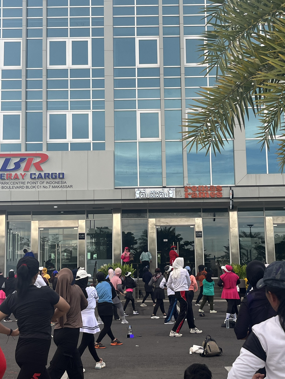 運動イベントの様子