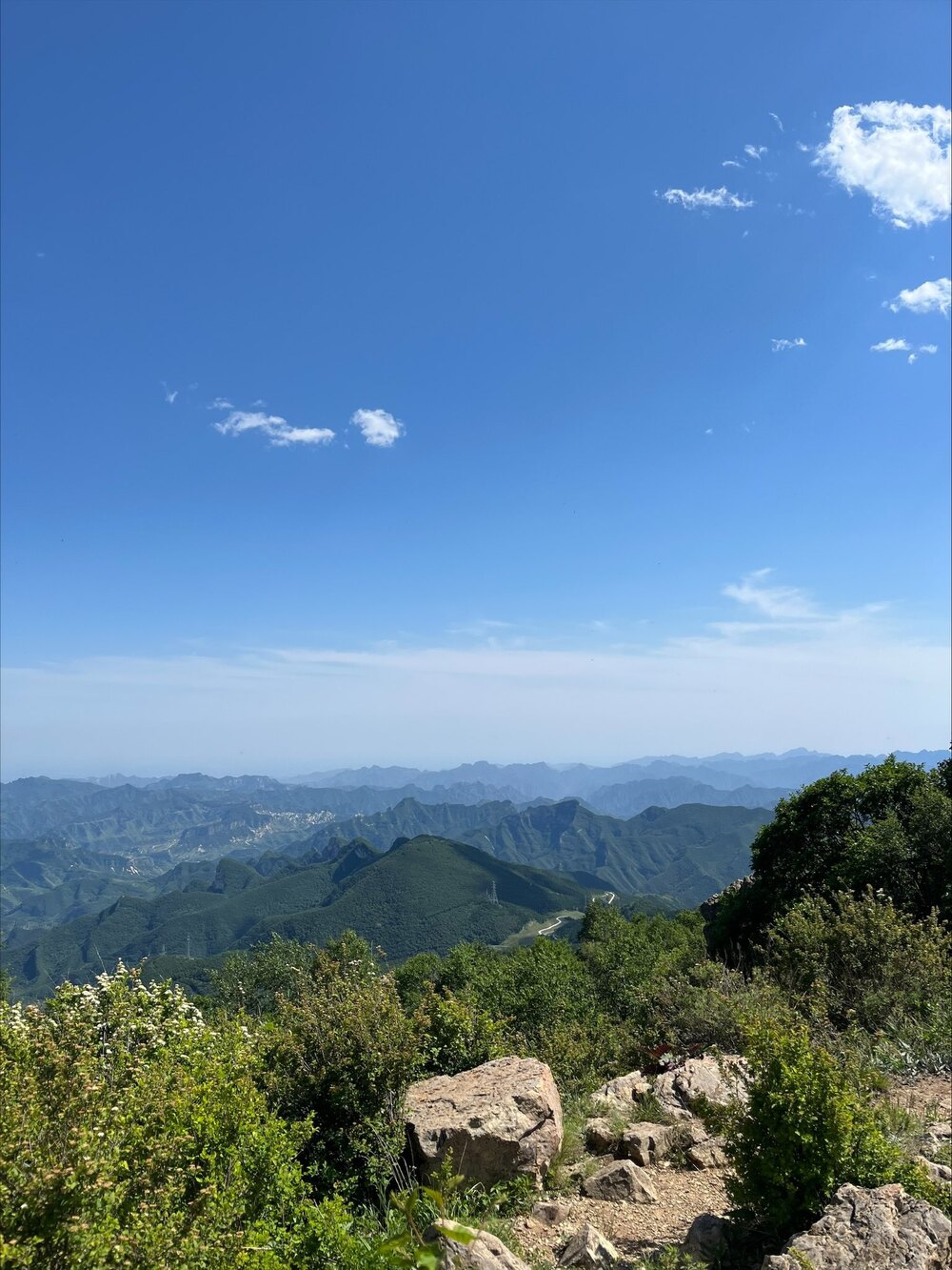 百花山 頂上