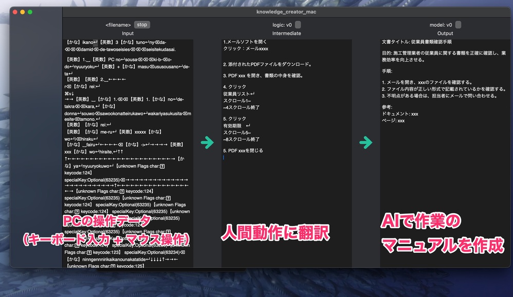 画像5. 自動マニュアル作成ソフト