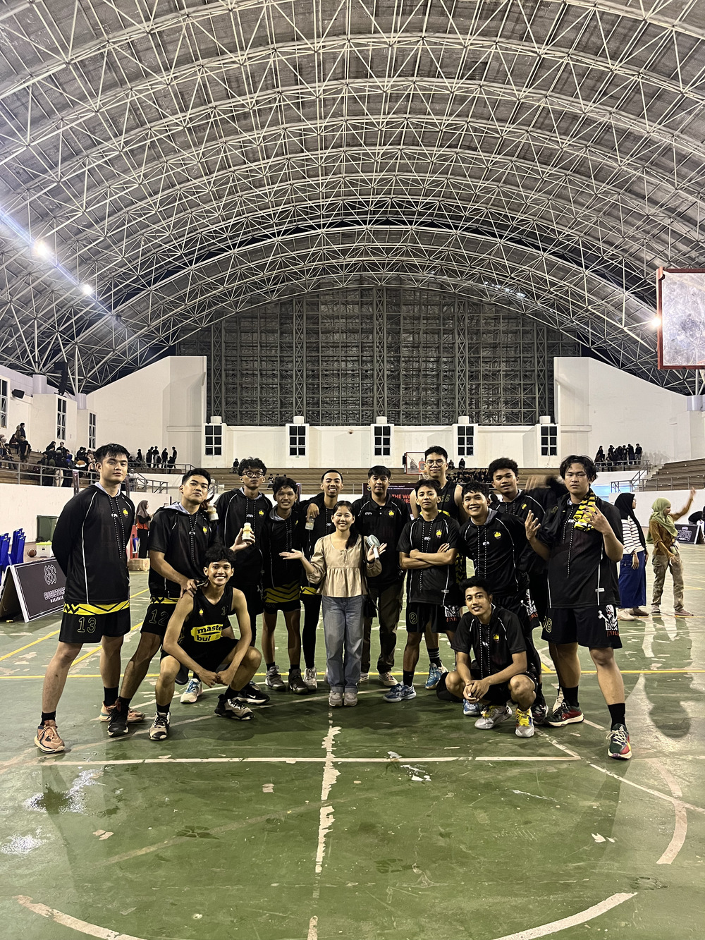 工学部チームとの記念写真